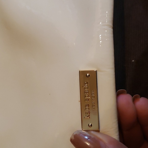 Kate Spade Pardon My French Jocelyn Clutch Leather Question Mark Bag - Picture 6 of 9